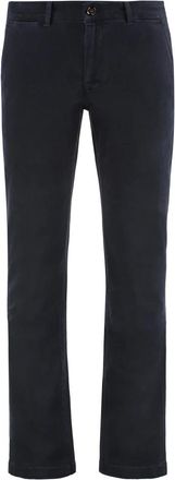 Moorer Stretch Katoenen Broek met Achterzakken - Heren - Chinos - Blauw - 2XL - Katoen - Broeken