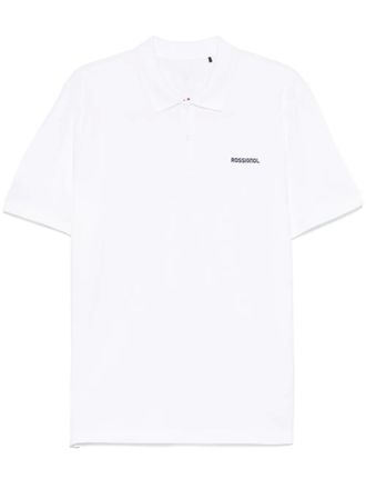 Rossignol logo-embroidered polo shirt - men - Cotton - S - White
