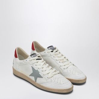 Golden Goose Ballstar Sneakers Wei&szlig;/Blau/Rot