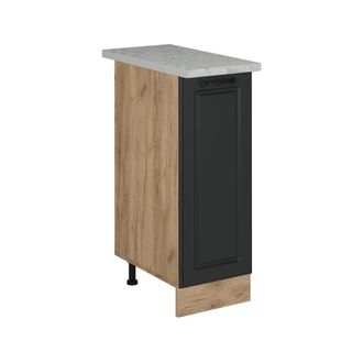 Vicco Armario De Farmacia R-line, Antracita Casa De Campo, 30 Cm Et M&aacute;rmol