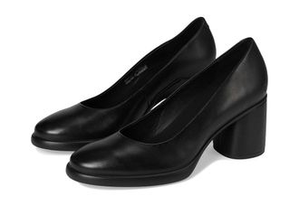 Ecco Sculpted LX 55 MM Pump Womens Shoes Black : EU 39 (US Womens 8-8.5) M, Leather/Rubber