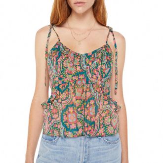 Mother Womens The Roam Free Tank Top In Under The Rug