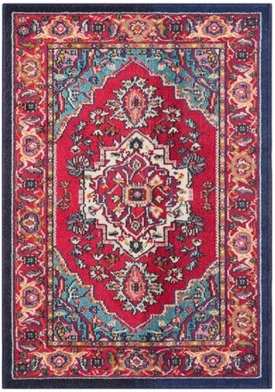 Safavieh Alfombra rojo/azul 122 x 170 cm