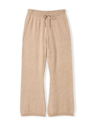 Celtic & Co. Flecked Wide Leg Jogger in Oatmeal at Nordstrom, Size X-Small