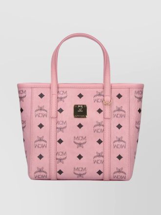 MCM versatile tote bag detachable strap