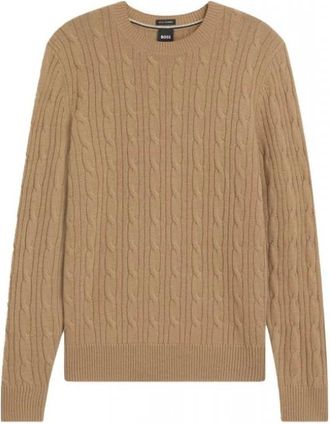 HUGO BOSS Hombre, Jerseys, Beige, Talla: M