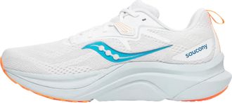 Saucony Mens Tempus 2 Sneaker, White/Viziblue, 7