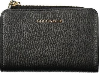 Coccinelle Black Leather Women Womens Wallet