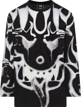 Yohji Yamamoto Chito Graphic Long-sleeve T-shirt