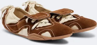 Acne Studios Leather and suede sneakers