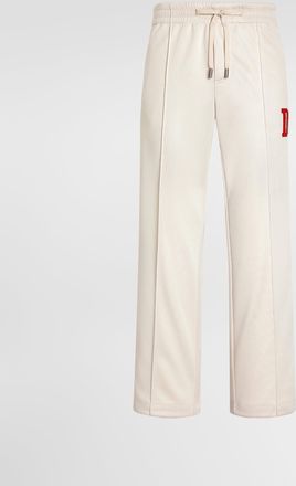 Dolce & Gabbana Technical Piqu&eacute; Jogging Trousers - Man Pants And Shorts Beige 46