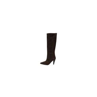 Notre-V Dames Laarzen 18992 - Dames - Schoenen - Bruin - Maat: 43 EU Wol