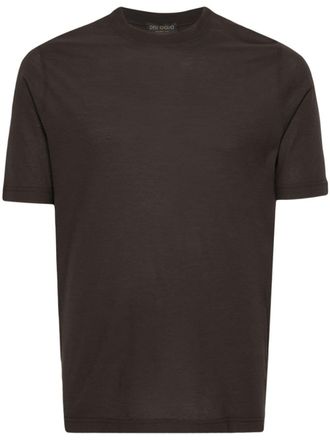 Dell'Oglio T-shirt girocollo - Marrone