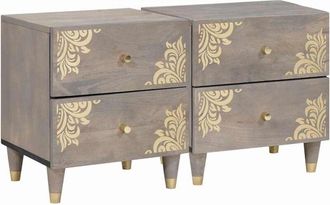 vidaXL Mueble De Ba&ntilde;o Madera Maciza De Mango 38x33x160 Cm