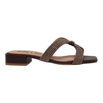 Bibi Lou Sliders - female - Bibi Lou - Sliders - Brown - 5 UK - Shoes