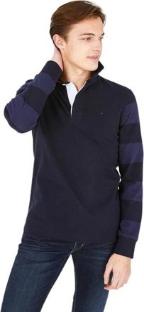 Eden Park Pool - Heren - Polos - Blauw - S - Tops