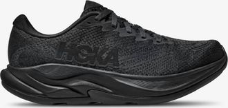 Hoka One One Womens Rincon 4 Running Shoe In Black/black