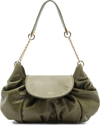 Arezzo Molly Medium Leather Shoulder Bag in Green at Nordstrom