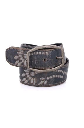 Bed Stü Mohawk Belt in Silver Lux at Nordstrom, Size X-Large