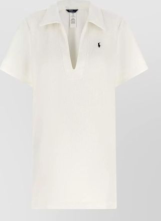 Polo Ralph Lauren terry cloth dress short sleeves collar