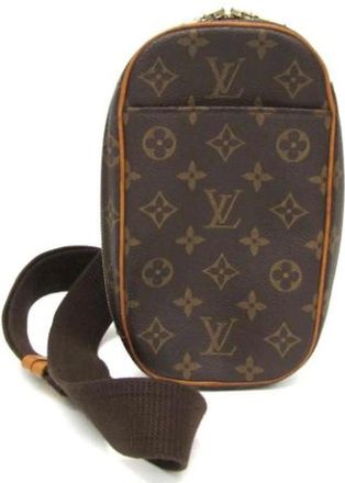 Louis Vuitton Pre-owned Cross Body Bags, female, Brown, Size: ONE SIZE Pre-owned Canvas louis-vuitton-bags