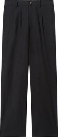 Isabel Marant Yostin geplooide broek - Zwart