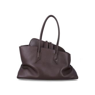 The Attico La Passeggiata Medium Leather Tote