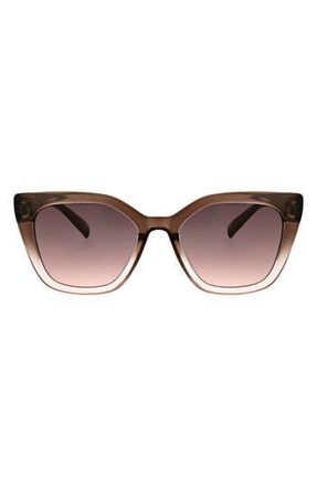 BCBGeneration 52mm Modern Square Sunglasses in Brown Rose Ombre at Nordstrom Rack
