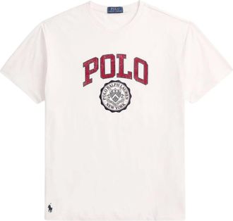 Polo Ralph Lauren Camiseta Personalizada de Corte Entallado con Logo - Tops - Hombre - Blanco - XL