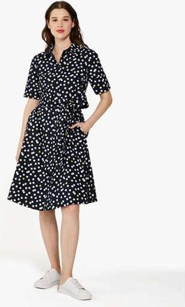 Kate Spade New York Tennis Toss Polka Dot Midi Shirtdress