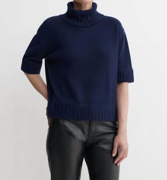Arma Giorgia Short Sleeve Top In Night