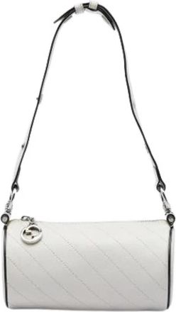 Gucci Pre-owned Blondie Schoudertas - Dames - Vintage Schoudertas - Wit - ONE Size - Leer - Vintage
