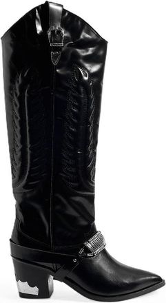 Toga Archives AJ721 Boots Toga Pulla Leather Black