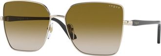 Vogue Eyewear VO4199S 848/6K Womens Sunglasses Gold Size 58