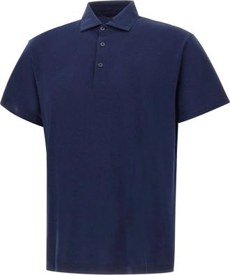 KANGRA Polo - Heren - Polos - Blauw - S - Katoen - Tops