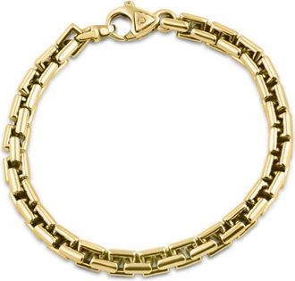 Pompeii3 Mens Solid Box 14k Gold (49grams) or Platinum (78gram) 6.5mm Bracelet 8.5