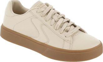 Skechers Womens Eden Lx-All Neutral Sneaker, Tan, 8