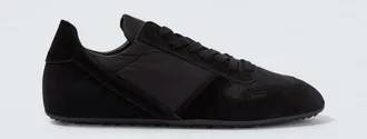 Rick Owens Minimal Sneaks suede-trimmed sneakers