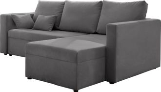 HOME AFFAIRE Ecksofa »Pur L-Form« wahlweise mit Bettfunktion