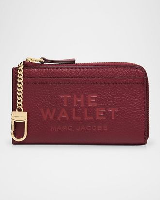 Marc Jacobs The Leather Top Zip Multi Wallet
