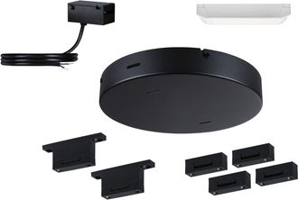 Paulmann Kit De Instalaci&oacute;n Uline Negro Y Aluminio