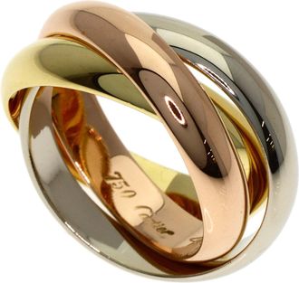 Cartier Yellow Gold (18K) Pink Gold (18K) White Gold (18K) Band Ring (Pre-Owned)