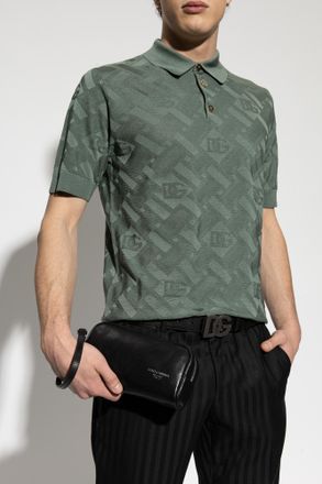 Dolce & Gabbana Leather Handbag, Mens, Black