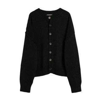 Our Legacy Truien & Vesten, Heren, Zwart, XL, Wol, Pitch Cardigan