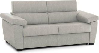 Dmora Dmora - Sof&aacute; Cama 2 Plazas Seui, Sof&aacute; Convertible Para Sal&oacute;n, Acolchado, Desenfundable, Calidad 100% Made In Italy, 185x95 H100 Cm, Beige