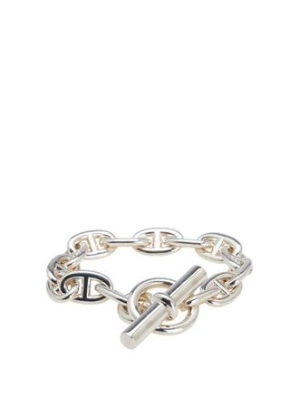 Herm&egrave;s 2010-2025 Medium Sterling Silver Chain DAncre bracelet