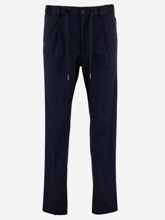 Tagliatore Stretch Cotton Pants
