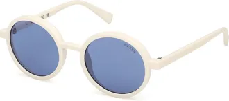 Guess GU00234 21V Mens Sunglasses White Size 50