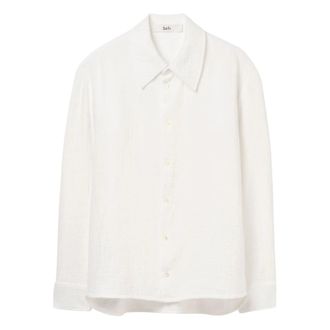 S&eacute;fr Casual Shirts, male, White, Size: XL Bobby Shirt