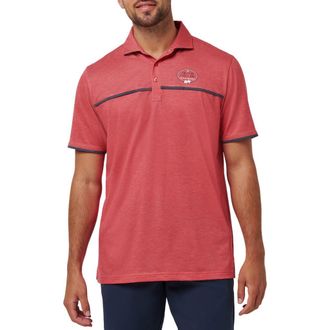 Travis Mathew North Gate Polo in Heather Azalea at Nordstrom Rack, Size X-Large